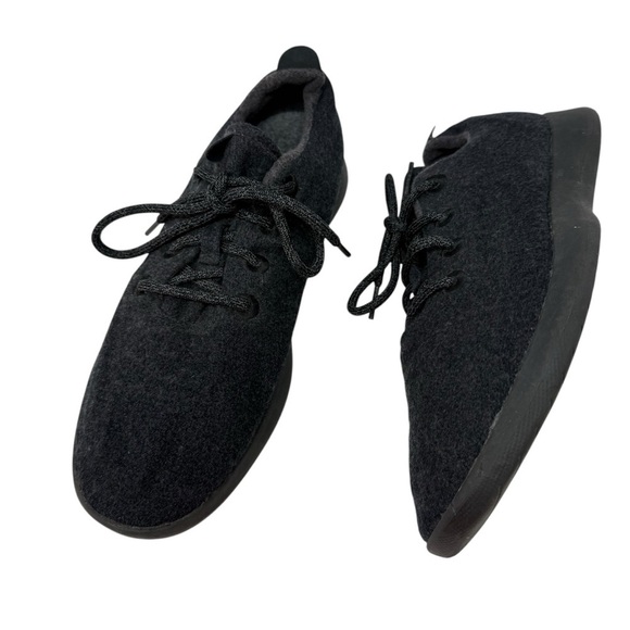 Allbirds Wool Runners Men’s Size 12 Running Training Sneaker Shoe Black - Picture 8 of 10